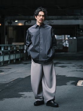 THE TOKYO STAFFさん（メンズ・176cm）の冬コーディネート