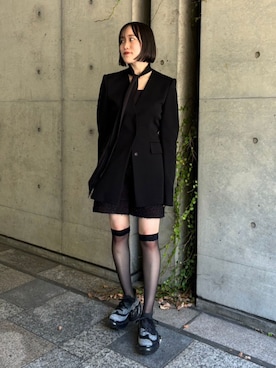 「grounds（グラウンズ）のアイテム」を使った、THE TOKYO STAFFさん（レディース・155cm）の夏コーディネート