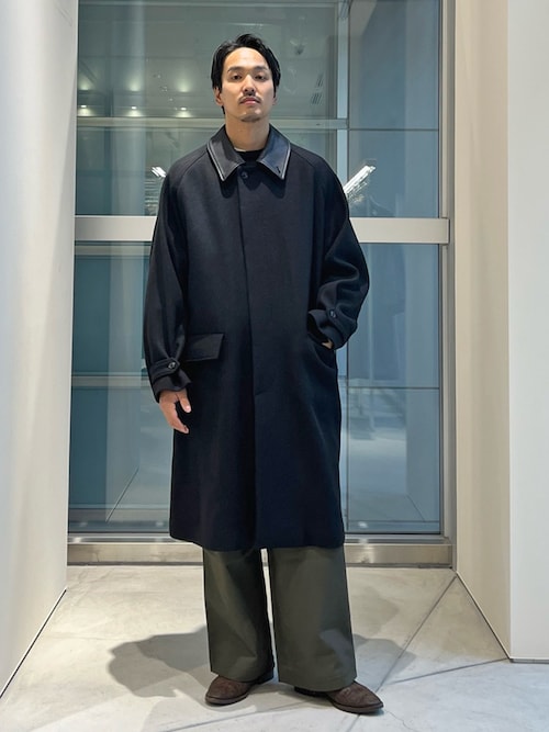 MARKA/マーカ】別注 RAGLAN SLEEVE COAT（ステンカラーコート）｜marka