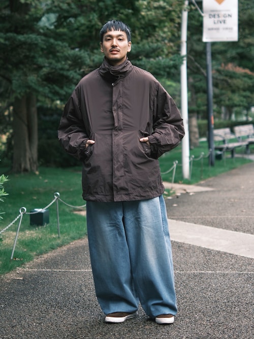 ATON / エイトン】AIR WEATHER SHORT MODS COAT（モッズコート）｜ATON