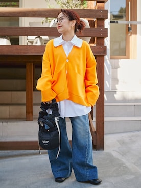 THE TOKYO STAFFさん（レディース・152cm）の冬コーディネート