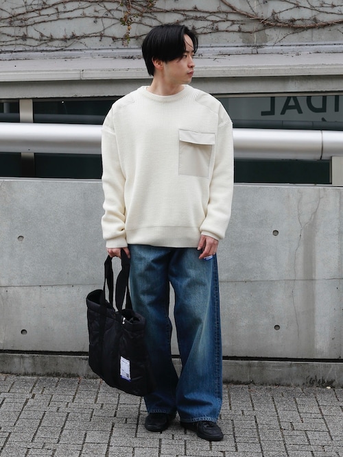 N.HOOLYWOOD/エヌハリウッド】別注TRNG ONLY KNIT PO（ニット/セーター