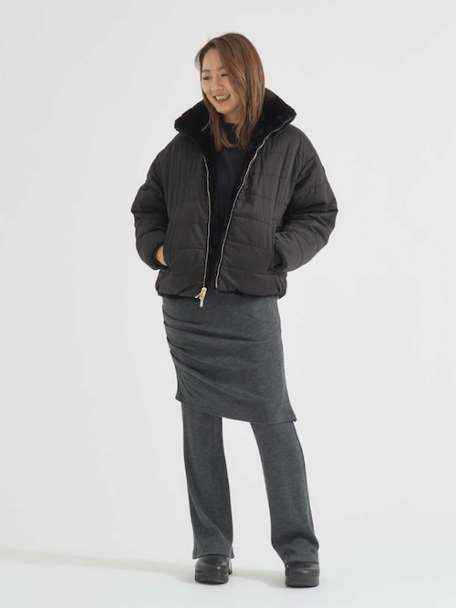 TATRAS/タトラス】別注 POLIANA/リバーシブルダウンファーブルゾン