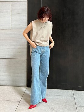 THE TOKYO STAFFさん（レディース・161cm）の夏コーディネート
