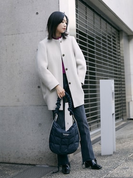 THE TOKYO STAFFさん（レディース・170cm）の冬コーディネート