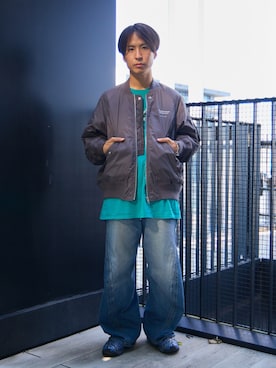「beautiful people（ビューティフルピープル）のアイテム（ジャケット/アウター）」を使った、THE TOKYO STAFFさん（メンズ・170cm）の秋コーディネート