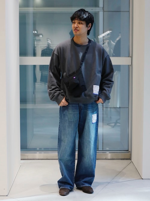 MIHARAYASUHIRO/ミハラヤスヒロ】HEAVY WEIGHT FRENCH TERRY PULLOVER