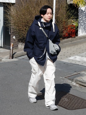 THE TOKYO STAFFさん(メンズ・165cm)の冬コーディネート