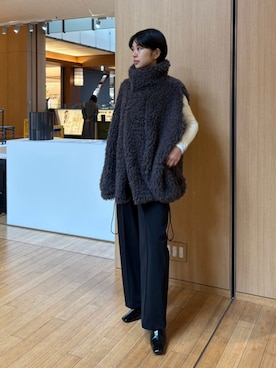 「COGTHEBIGSMOKE（コグザビッグスモーク）のアイテム」を使った、THE TOKYO STAFFさん（レディース・162cm）の秋コーディネート