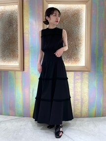 ハイネックワンピース　ボーダーズアットバルコニー BORDERS at BALCONY ワンピース 「BORDERS BALCONY/ボーダーズ