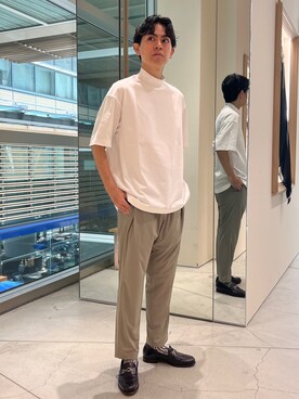 「THE PERMANENT EYE（ザパーマネントアイ）のアイテム」を使った、THE TOKYO STAFFさん（メンズ・175cm）の春コーディネート