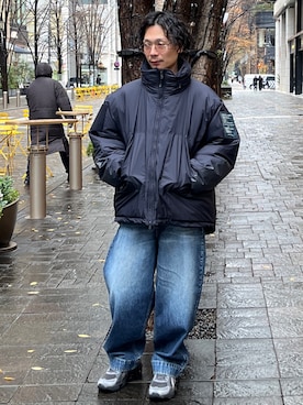 「おでかけコーデ」｜THE TOKYO STAFFさん（メンズ・170cm）の冬コーディネート