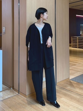「COGTHEBIGSMOKE（コグザビッグスモーク）のアイテム」を使った、THE TOKYO STAFFさん（レディース・162cm）の秋コーディネート