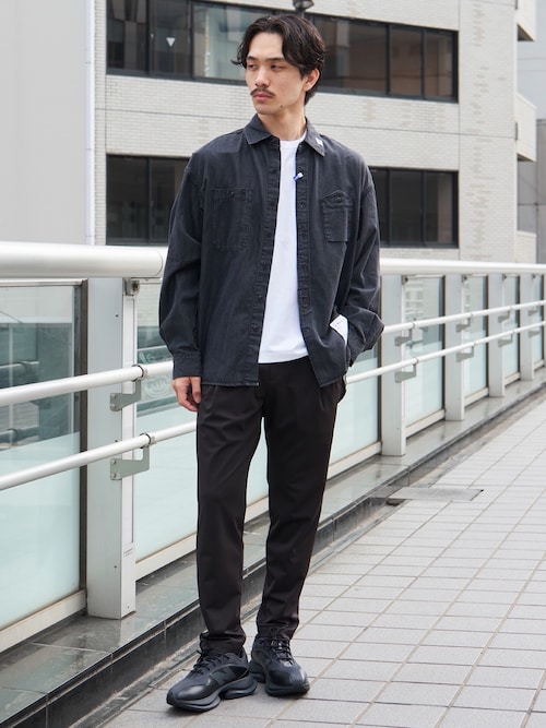 in・stru(men-tal)./インストールメンタル】COTTON TENCEL DENIM WORK