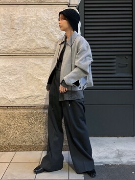 THE TOKYO STAFFさん(レディース・158cm)の冬コーディネート