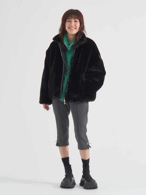 TATRAS/タトラス】別注 POLIANA/リバーシブルダウンファーブルゾン