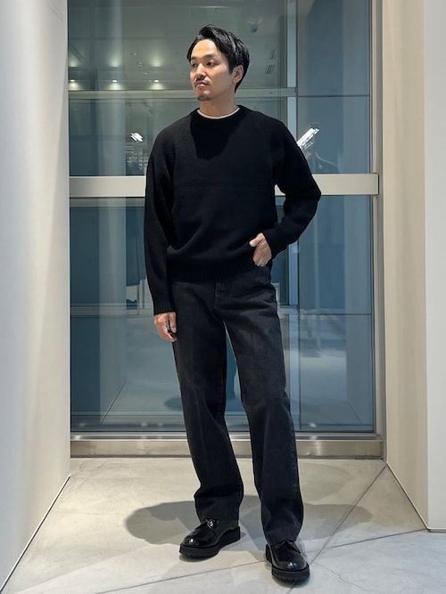 ATON / エイトン】LAMBS WOOL CREWNECK SWEATER（ニット/セーター