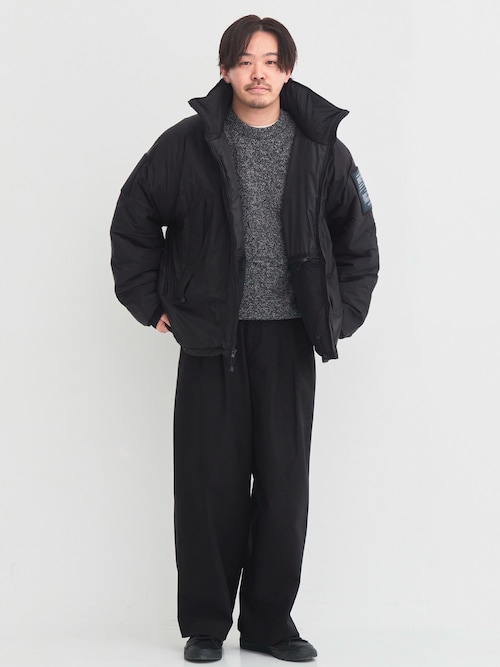 MARKAWARE/マーカウェア】TRIPLE PLEATED WIDE TROUSERS（スラックス