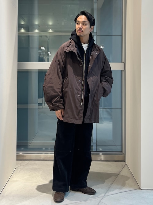 ATON / エイトン】AIR WEATHER SHORT MODS COAT（モッズコート）｜ATON