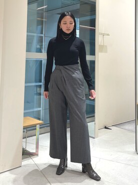 THE TOKYO STAFFさん(レディース・168cm)の冬コーディネート