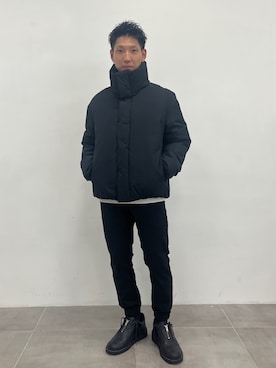 「TATRAS（タトラス）のアイテム（ジャケット/アウター）」を使った、THE TOKYO STAFFさん（メンズ・170cm）の冬コーディネート