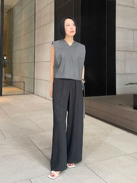 THE TOKYO STAFFさん（レディース・158cm）の夏コーディネート