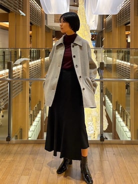 THE TOKYO STAFFさん(レディース・162cm)の冬コーディネート
