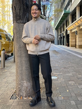 THE TOKYO STAFFさん（メンズ・172cm）の冬コーディネート