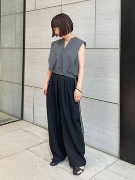 THE TOKYO STAFFさん（レディース・152cm）の夏コーディネート