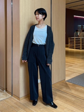 「COGTHEBIGSMOKE（コグザビッグスモーク）のアイテム」を使った、THE TOKYO STAFFさん（レディース・162cm）の秋コーディネート
