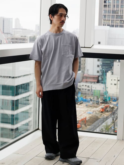 MARKAWARE/マーカウェア】TRIPLE PLEATED EASY TROUSERS/【接触冷感