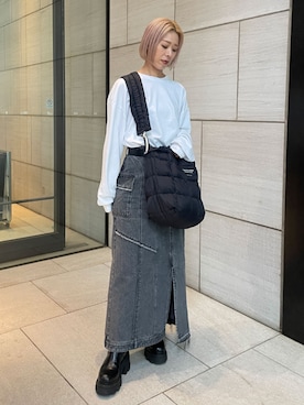 THE TOKYO STAFFさん（レディース・165cm）の春コーディネート