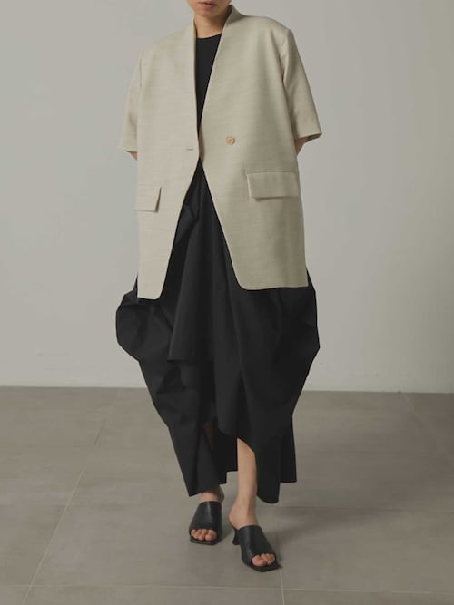 louren docking cocoon dress ローレンドッキングM