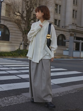 THE TOKYO STAFFさん(レディース・158cm)の冬コーディネート