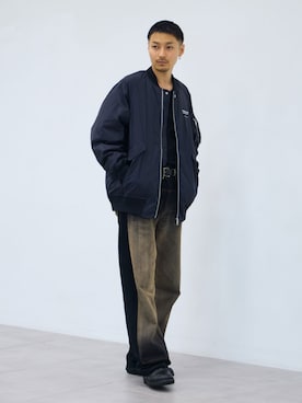 「beautiful people（ビューティフルピープル）のアイテム（ジャケット/アウター）」を使った、THE TOKYO STAFFさん（メンズ・183cm）の秋コーディネート
