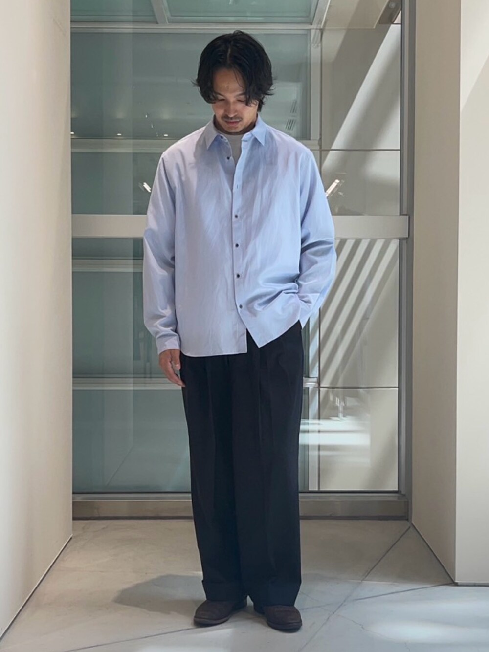 THE TOKYO（ザトウキョウ）の「【SILKα/シルクアルファ】SILK α L/S