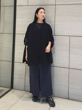 「COGTHEBIGSMOKE（コグザビッグスモーク）のアイテム」を使った、THE TOKYO STAFFさん（レディース・168cm）の秋コーディネート