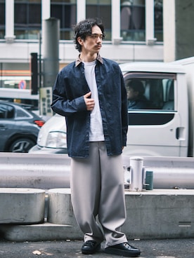 THE TOKYO STAFFさん（メンズ・176cm）の冬コーディネート