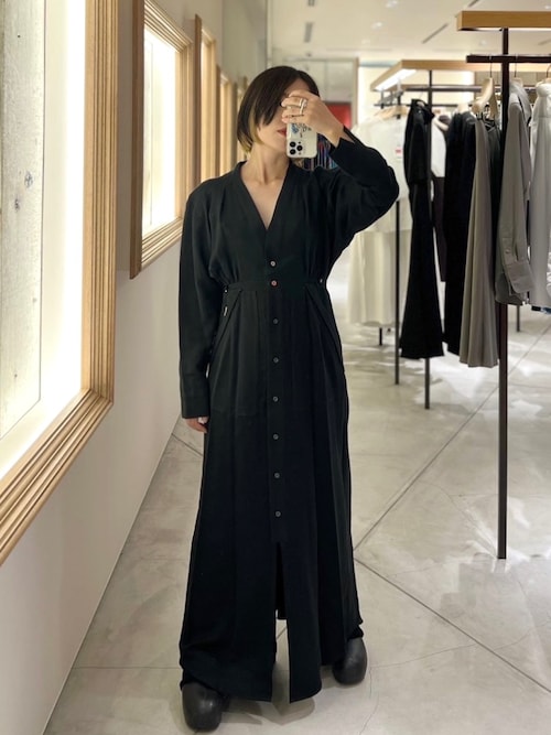 photocopieu ♡ Vneck dress ワンピース　ジップ NEW ARRIVAL】PARIGOT別注 PHOTOCOPIEU V-NECK WORK DRESS – GINZA SIX