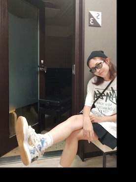「アイテム（スカート）」を使った、panna11さん（レディース・169cm）の秋コーディネート