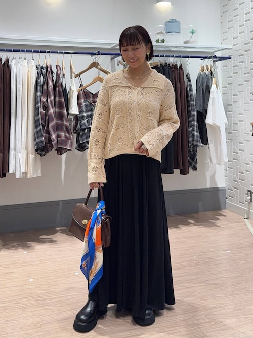 セール】スカシガラカーディガンLS 583263（カーディガン/ボレロ