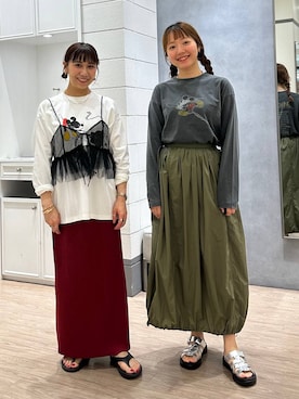 yurie0407さん（レディース・154cm）の夏コーディネート