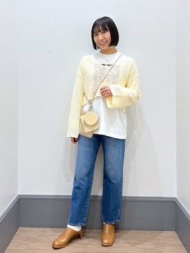 「おやすみコーデ」｜yurie0407さん（レディース・154cm）の春コーディネート