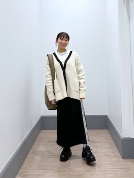 「LOWRYS FARM（ローリーズファーム）のチェーンネックレス　976398（ネックレス）」を使った、yurie0407さん（レディース・154cm）の春コーディネート
