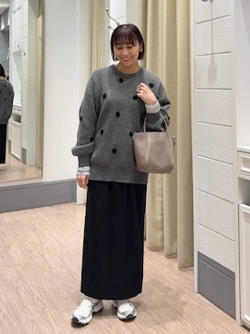 「冬コーデ」｜yurie0407さん（レディース・154cm）の冬コーディネート