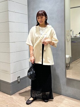 yurie0407さん（レディース・154cm）の夏コーディネート