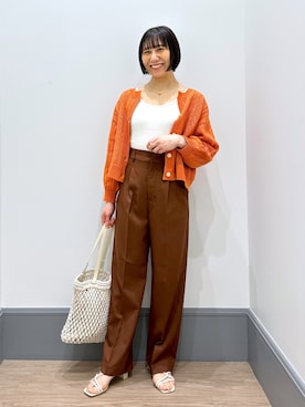 yurie0407さん（レディース・154cm）の春コーディネート