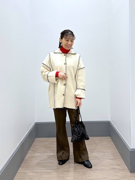 yurie0407さん（レディース・154cm）の冬コーディネート