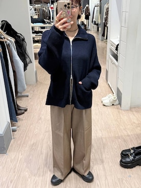 「A part by（アパートバイ）のアイテム（ネックレス）」を使った、yurie0407さん（レディース・154cm）の秋コーディネート