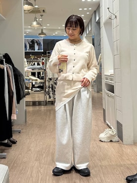 「A part by（アパートバイ）のアイテム（ネックレス）」を使った、yurie0407さん（レディース・154cm）の秋コーディネート